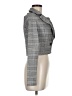 Charlotte Russe Houndstooth Gray Blazer Size M - photo 4