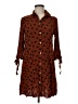 Primark Polka Dots Brown Casual Dress Size 6 - photo 1