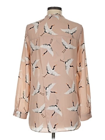 Zara Basic Long Sleeve Blouse (view 2)