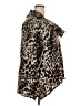 New Directions Animal Print Brown Poncho Size 2X - photo 4