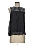 Theory 100% Silk Black Sleeveless Silk Top Size S - photo 1