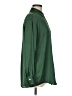 Zara Solid Green Long Sleeve Button-Down Shirt Size M - photo 4
