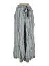 American Eagle Outfitters 100% Viscose Stripes Silver Casual Pants Size S - photo 1