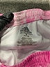 Adidas 100% Polyester Tie-dye Pink Athletic Shorts Size 10/12 - photo 3