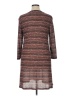 New Directions 100% Polyester Stripes Brown Casual Dress Size XL - photo 2