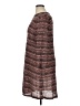 New Directions 100% Polyester Stripes Brown Casual Dress Size XL - photo 5