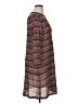 New Directions 100% Polyester Stripes Brown Casual Dress Size XL - photo 4
