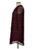 Vanity Burgundy Casual Dress Size L - photo 5