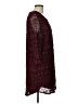 Vanity Burgundy Casual Dress Size L - photo 4