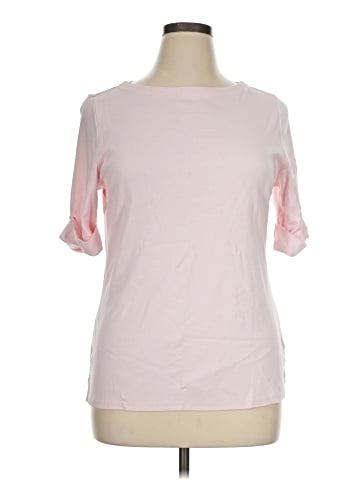 Style&Co 3/4 Sleeve T-Shirt (view 1)