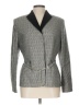 Kasper A.S.L. Houndstooth Gray Blazer Size 10 - photo 1