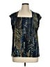 Kasper Blue Sleeveless Blouse Size 1X - photo 1