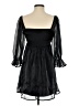 Thirty/Thirty 100% Polyester Black Cocktail Dress Size S - photo 2
