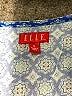 Elle 100% Rayon Print Blue Casual Dress Size M - photo 7