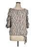 Coco Bianco 100% Rayon Gray 3/4 Sleeve Blouse Size XL - photo 1