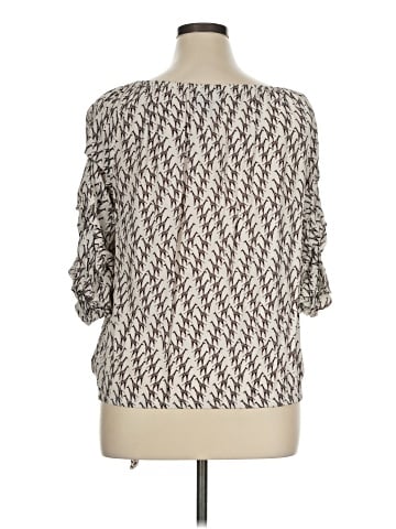 Coco Bianco 3/4 Sleeve Blouse (view 2)