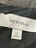 Merona Solid Black Casual Dress Size 14 - photo 7