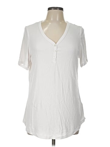 Lularoe Short Sleeve Henley (view 1)