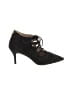 Adrienne Vittadini 100% Leather Black Heels Size 9 1/2 - photo 1