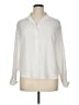 Notations 100% Polyester Ivory Long Sleeve Blouse Size XL - photo 1
