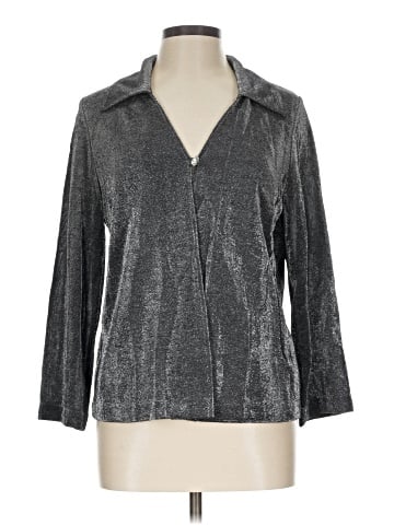 Sag Harbor Long Sleeve Blouse (view 1)