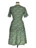 Unbranded 100% Polyester Green Casual Dress Size XL - photo 2