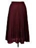 Max Studio 100% Polyester Burgundy Formal Skirt Size L - photo 1