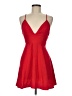 TOBI 100% Polyester Red Cocktail Dress Size M - photo 1