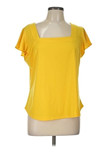 7th Avenue Design Studio New York & Company Short Sleeve Top (view 1)