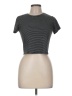 Xhilaration 100% Polyester Gray Short Sleeve T-Shirt Size M - photo 1