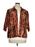 N Touch Orange 3/4 Sleeve Blouse Size XL Petite - photo 1