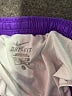 Nike Color Block Purple Athletic Shorts Size L - photo 3