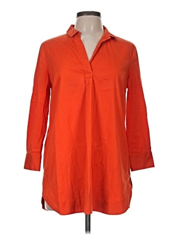 Piazza Sempione 3/4 Sleeve Button-Down Shirt (view 1)