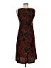 Studio I Paisley Brown Cocktail Dress Size 6 Petite - photo 2