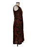 Studio I Paisley Brown Cocktail Dress Size 6 Petite - photo 4