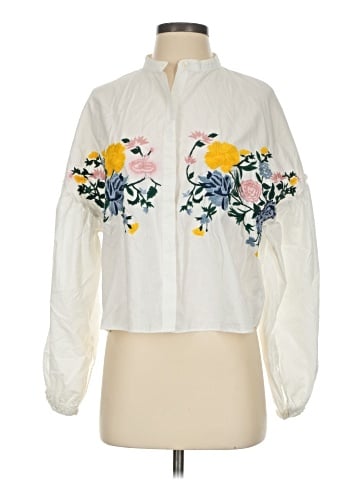Zara Long Sleeve Blouse (view 1)
