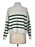 MNG Stripes White Pullover Sweater Size M - photo 2