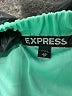 Express Color Block Green Casual Skirt Size XS - photo 4