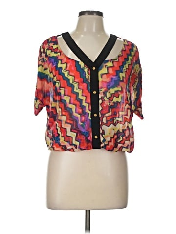 Gibson Latimer Short Sleeve Blouse (view 1)