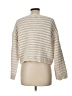 Aqua 100% Polyester Ivory Pullover Sweater Size L - photo 2
