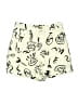 Blu Pepper Print Ivory Shorts Size S - photo 1