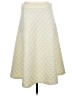 HD in Paris Chevron-herringbone Ivory Formal Skirt Size S - photo 1