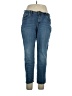 Jessica Simpson Solid Blue Jeans Size 14 - photo 1