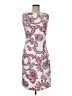 J. McLaughlin Paisley White Cocktail Dress Size M - photo 1