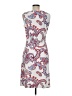 J. McLaughlin Paisley White Cocktail Dress Size M - photo 2