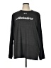 Under Armour 100% Polyester Gray Long Sleeve Henley Size XL - photo 1