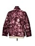 Talbots 100% Polyester Print Burgundy Jacket Size XL - photo 2
