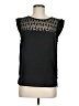 Maison Scotch 100% Polyester Black Sleeveless Blouse Size Med (2) - photo 1