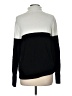 Joseph A. Color Block Black Turtleneck Sweater Size M - photo 2