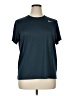 Nike 100% Polyester Blue Short Sleeve Top Size XL - photo 1